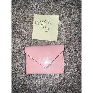 Women's Guess Pink & Black One Size Snap Closure Wallet